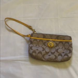 Coach wristlet